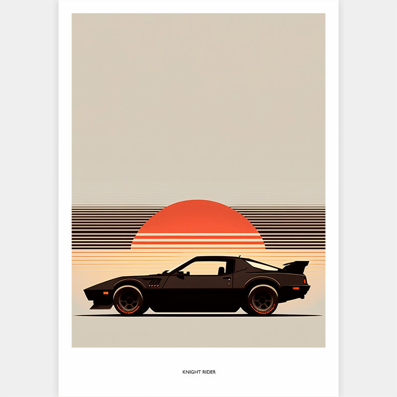 Decorative Sheet "Knight Rider" 